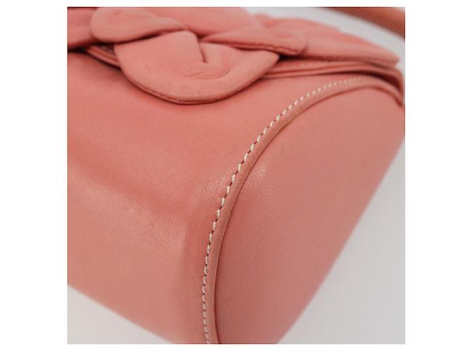 LOEWE Hand Bag Leather Pink Gold - vista 10