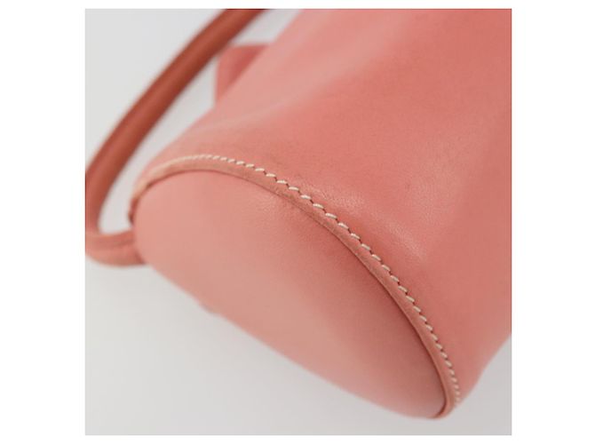 LOEWE Hand Bag Leather Pink Gold - vista 16