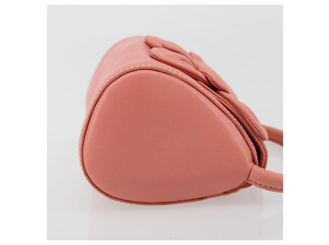 LOEWE Hand Bag Leather Pink Gold - vista 3