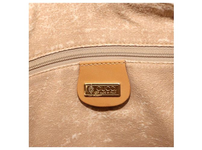GUCCI Micro GG Supreme Hand Bag PVC Beige Gold 002 104 0033 - vista 19