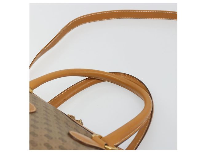 GUCCI Micro GG Supreme Hand Bag PVC Beige Gold 002 104 0033 - vista 8