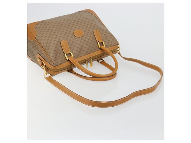 GUCCI Micro GG Supreme Hand Bag PVC Beige Gold 002 104 0033 - vista 9