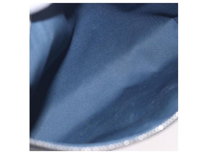 LOUIS VUITTON Takeoff Pouch Cowhide leather Blue Atlantic M82813 - vista 12
