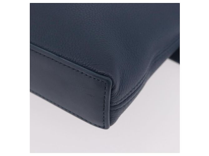 LOUIS VUITTON Takeoff Pouch Cowhide leather Blue Atlantic M82813 - vista 16