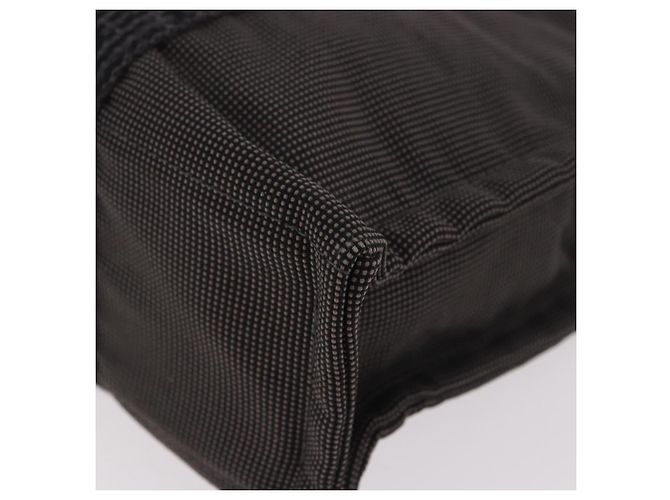 Hermès HERMES Her Line Hand Bag Canvas Black Silver - vista 13
