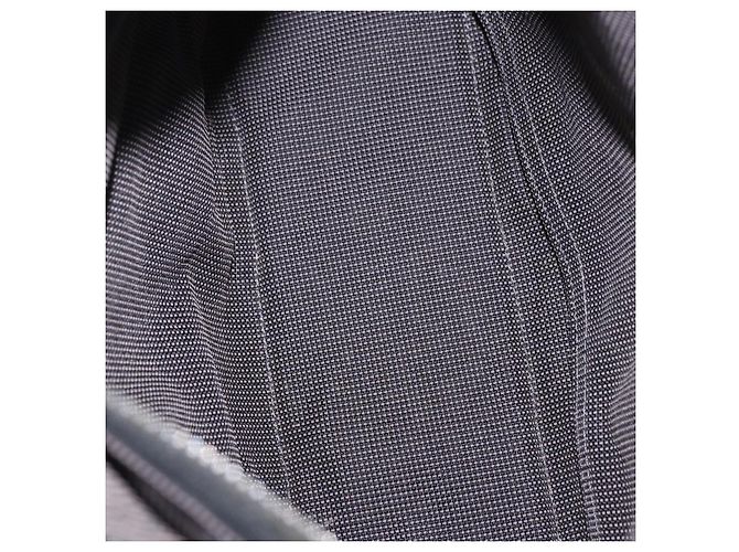 Hermès HERMES Her Line Hand Bag Canvas Black Silver - vista 17