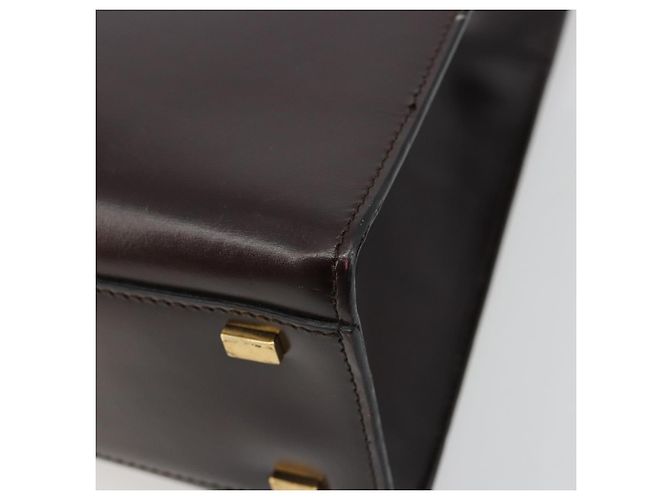 Céline CELINE Hand Bag Leather Brown Gold - vista 12