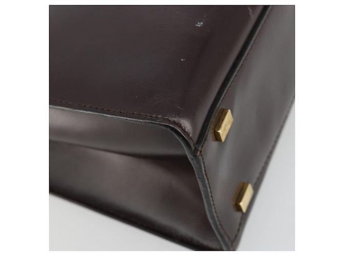 Céline CELINE Hand Bag Leather Brown Gold - vista 13
