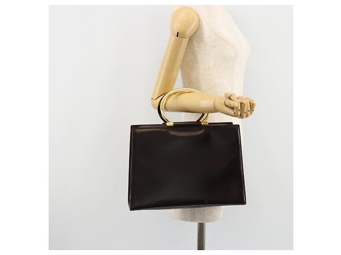 Céline CELINE Hand Bag Leather Brown Gold - vista 23