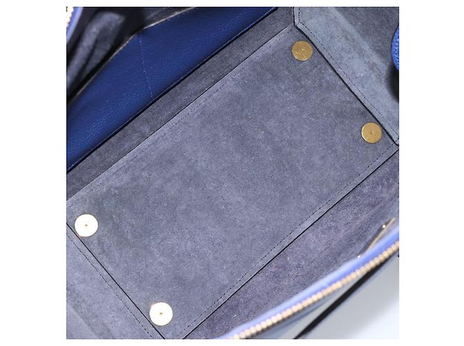 Céline CELINE Belt bag Hand Bag Leather 2way Blue Gold - vista 19