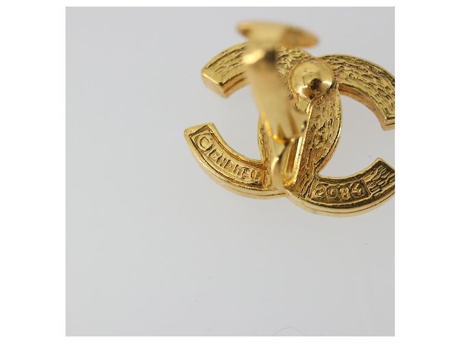 CHANEL Earring metal Gold Tone CC - vista 8