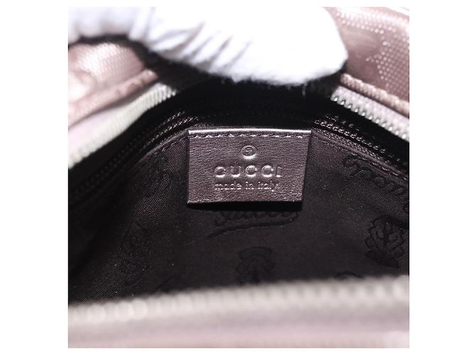 GUCCI GG Implementation Shoulder Bag PVC Pink Silver 233268 - vista 17