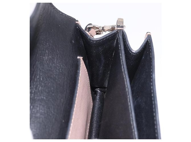 PRADA Shoulder Bag Saffiano leather Beige Silver - vista 23