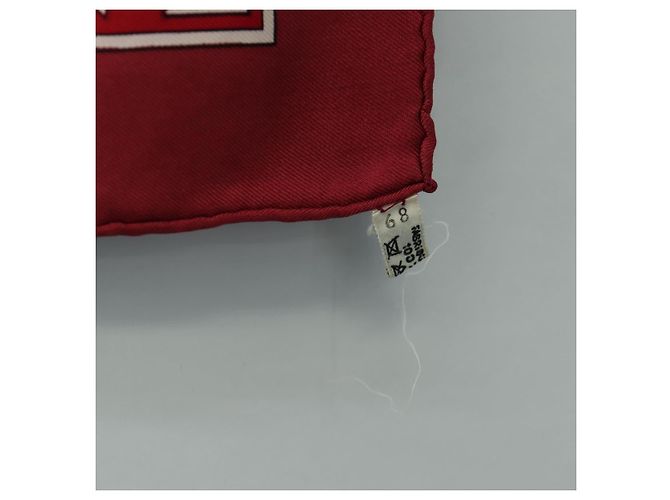 Hermès HERMES Carre 90 Scarf Silk Red - vista 13