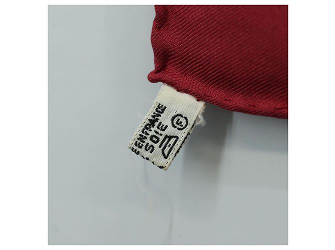 Hermès HERMES Carre 90 Scarf Silk Red - vista 15