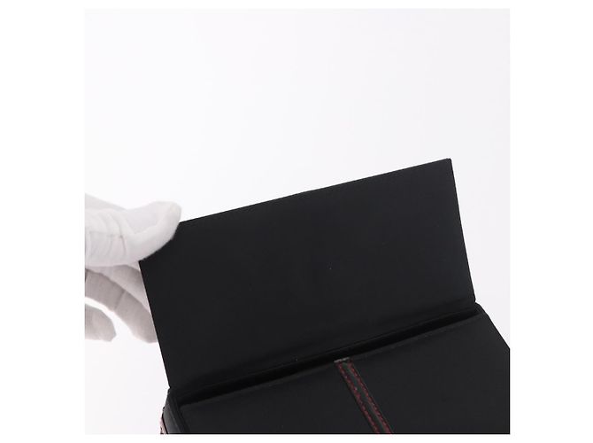 Christian Dior Clutch Bag Nylon Black Silver - vista 10