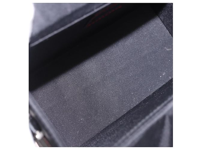 Christian Dior Clutch Bag Nylon Black Silver - vista 11