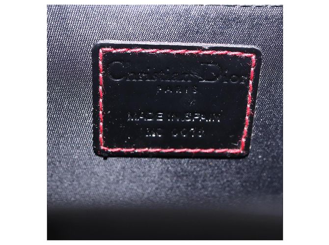 Christian Dior Clutch Bag Nylon Black Silver - vista 12