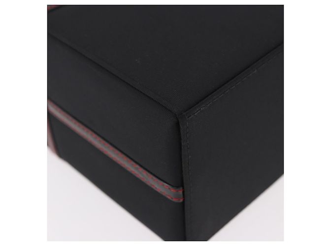 Christian Dior Clutch Bag Nylon Black Silver - vista 7