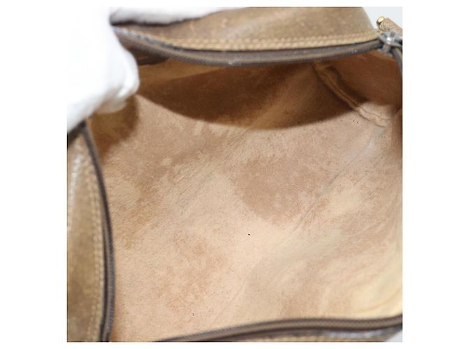 GUCCI GG Supreme Shoulder Bag PVC Beige - vista 11