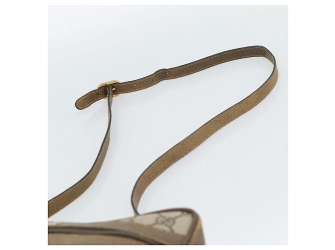 GUCCI GG Supreme Shoulder Bag PVC Beige - vista 8