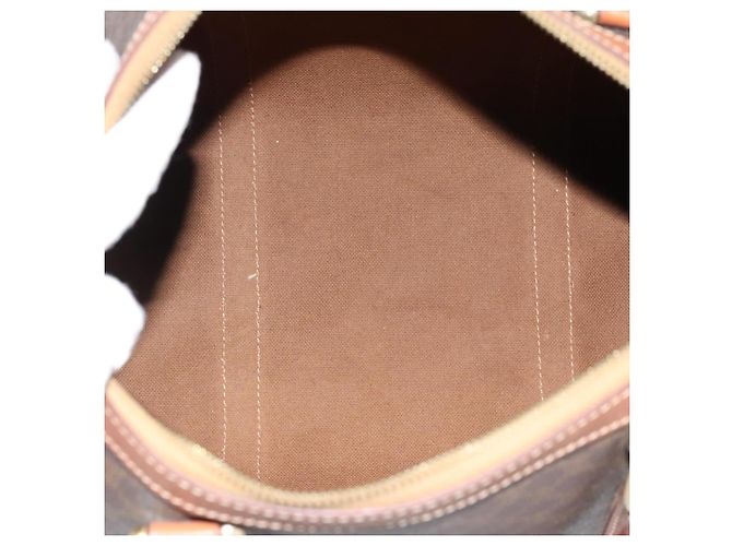 Céline CELINE Macadam Canvas Hand Bag PVC Brown - vista 11