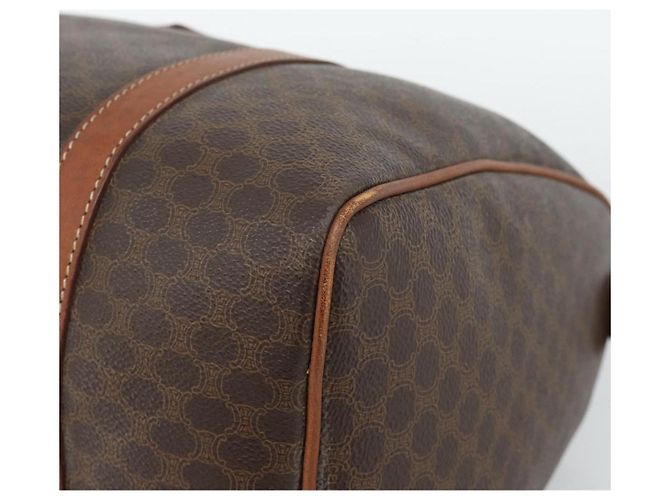 Céline CELINE Macadam Canvas Hand Bag PVC Brown - vista 14