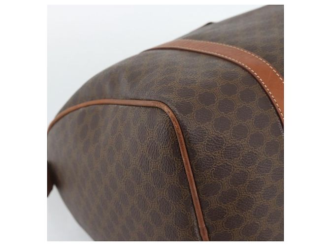 Céline CELINE Macadam Canvas Hand Bag PVC Brown - vista 15