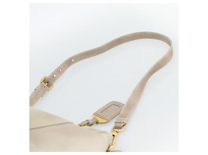 PRADA Tote Bag Leather 2way Beige - vista 15