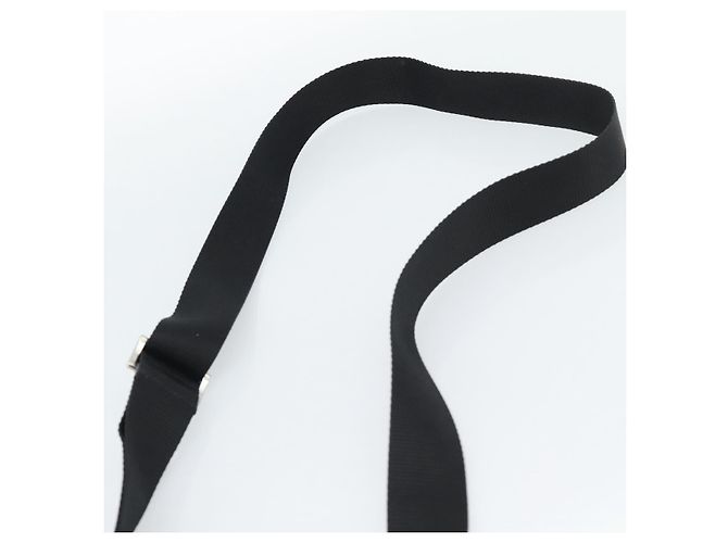 Borsa a tracolla PRADA in nylon nero e argento, autentica BA13615A - vista 8