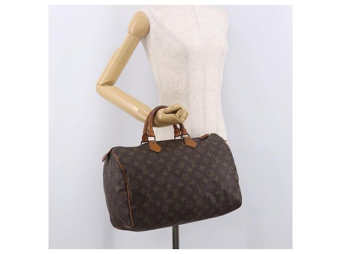LOUIS VUITTON Monogram Speedy 35 Hand Bag M41524 LV - vista 23