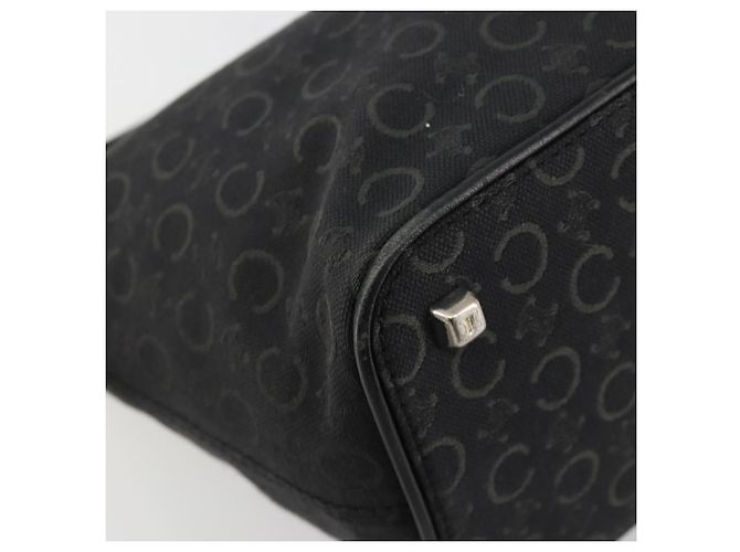 Céline CELINE C Sulky Shoulder Bag Canvas Black Silver - vista 11