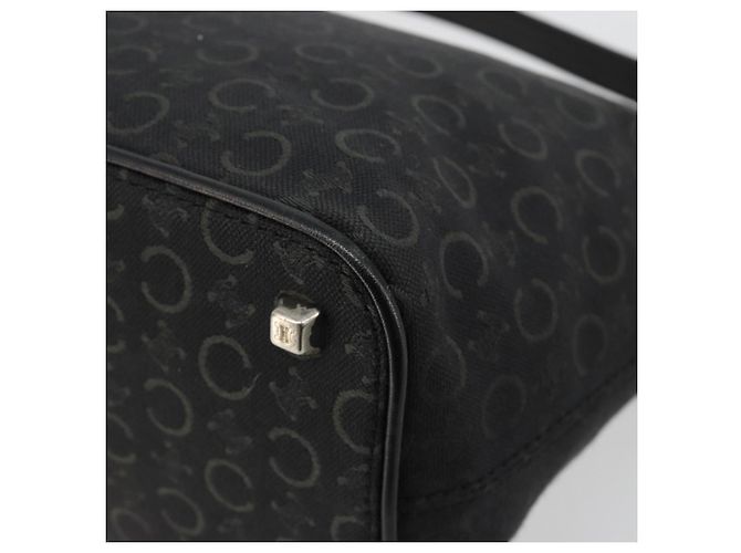 Céline CELINE C Sulky Shoulder Bag Canvas Black Silver - vista 12
