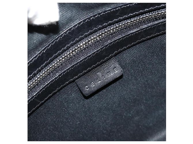 Céline CELINE C Sulky Shoulder Bag Canvas Black Silver - vista 16