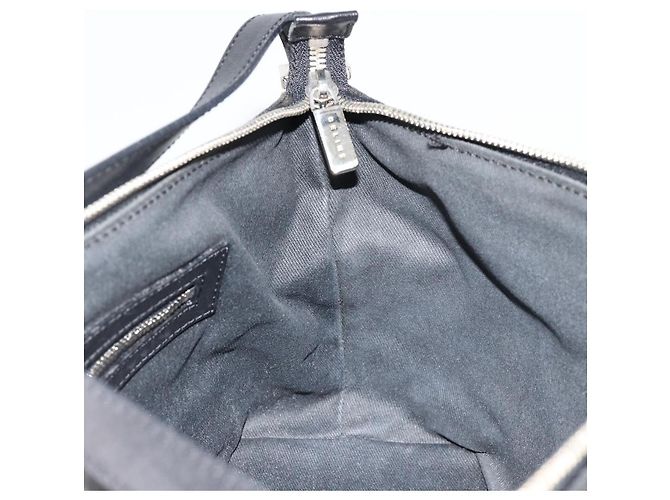 Céline CELINE C Sulky Shoulder Bag Canvas Black Silver - vista 18