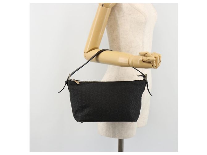 Céline CELINE C Sulky Shoulder Bag Canvas Black Silver - vista 23