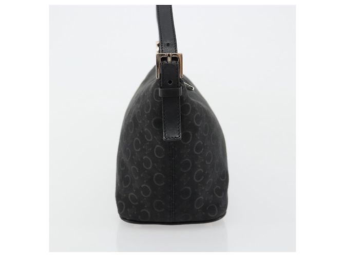 Céline CELINE C Sulky Shoulder Bag Canvas Black Silver - vista 5