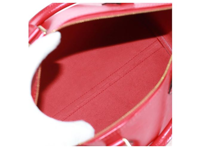 LOUIS VUITTON Epi Speedy 30 Hand Bag Castilian Red M43007 LV - vista 10