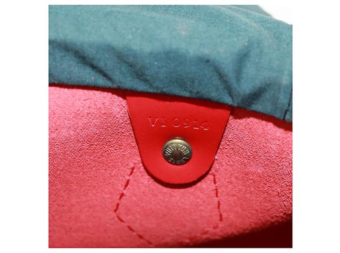 LOUIS VUITTON Epi Speedy 30 Hand Bag Castilian Red M43007 LV - vista 11