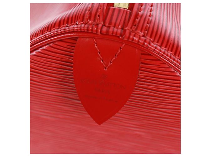LOUIS VUITTON Epi Speedy 30 Hand Bag Castilian Red M43007 LV - vista 17