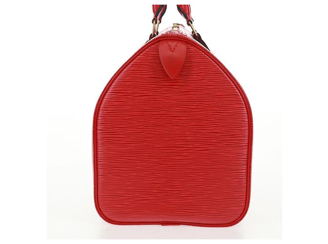 LOUIS VUITTON Epi Speedy 30 Hand Bag Castilian Red M43007 LV - vista 3