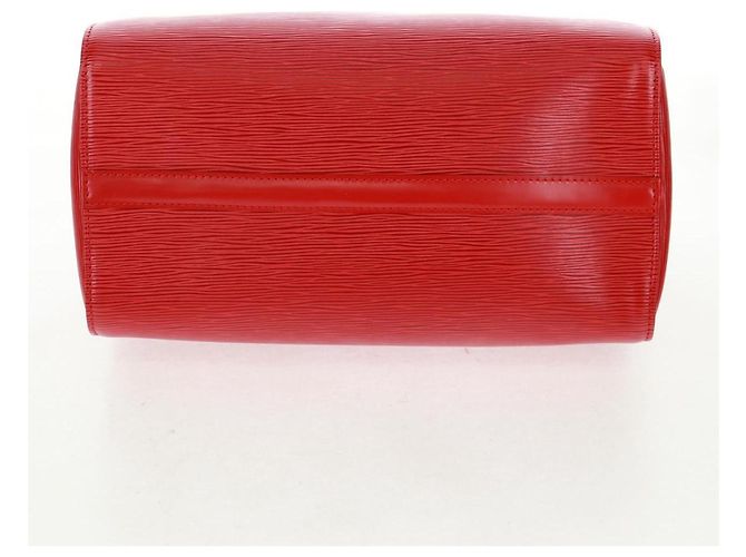 LOUIS VUITTON Epi Speedy 30 Hand Bag Castilian Red M43007 LV - vista 5