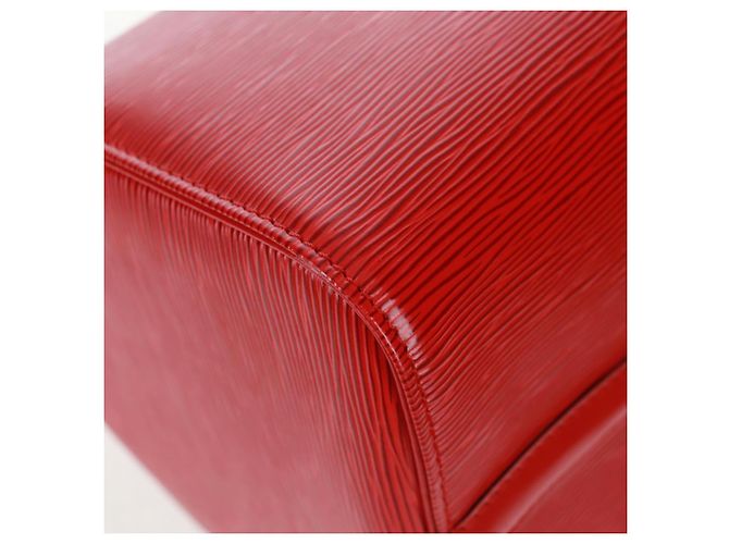 LOUIS VUITTON Epi Speedy 30 Hand Bag Castilian Red M43007 LV - vista 9