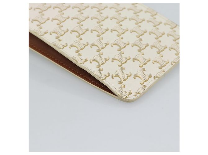 Céline CELINE Triomphe Shoulder Pouch Bag PVC White - vista 16