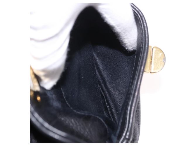 Miu Miu Shoulder Bag Leather 2way Black Gold - vista 27