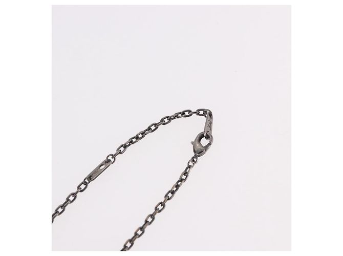 LOUIS VUITTON Necklace metal Silver M00317 LV - vista 11