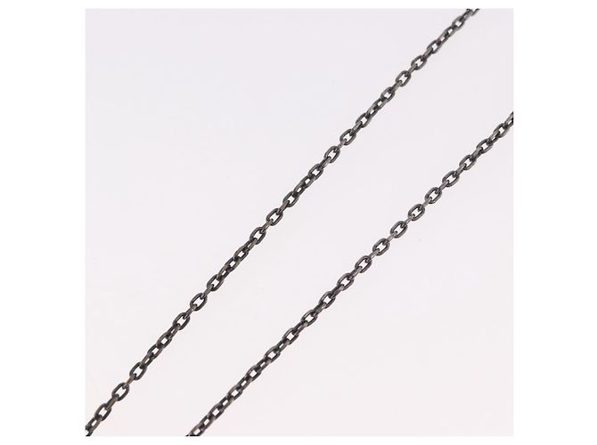 LOUIS VUITTON Necklace metal Silver M00317 LV - vista 13
