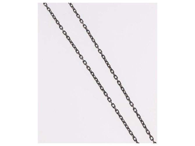 LOUIS VUITTON Necklace metal Silver M00317 LV - vista 5