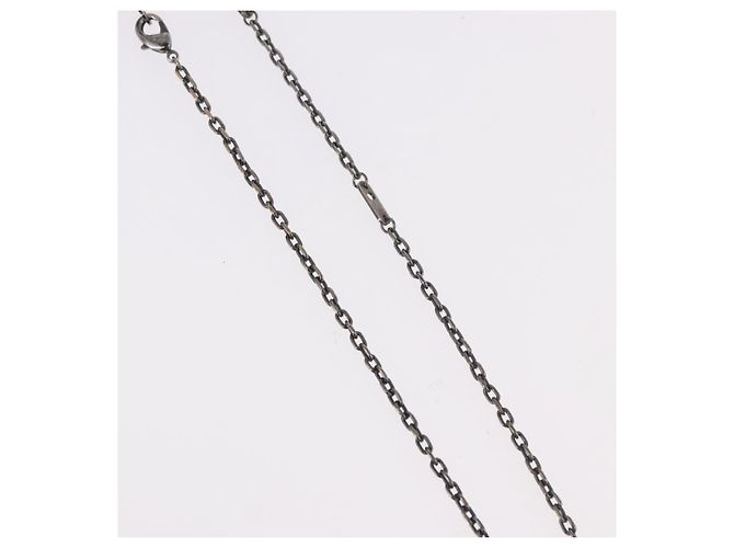 LOUIS VUITTON Necklace metal Silver M00317 LV - vista 6