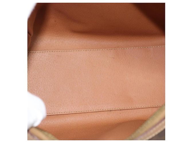 Céline CELINE Macadam Canvas Hand Bag PVC Leather 2way Brown Gold - vista 18